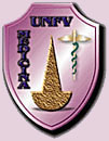 Escudo Oficial de la Facultad de Medicina "Hiplito Unanue" UNFV -  Creado y aprobado el 20 de Junio de 1968.